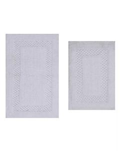 Стильные коврики для ванной Home Weavers, белый