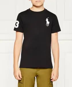 Футболка Regular fit Polo Ralph Lauren, черный