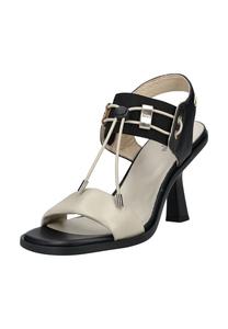 Сандалии из кожи/текстиля Nerogiardini, черный