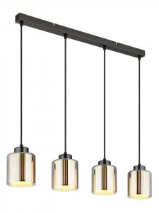 Подвесной светильник ФЕЛИЦИЯ черного цвета Globo lighting