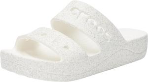 Женские сандалии на платформе Crocs, белый