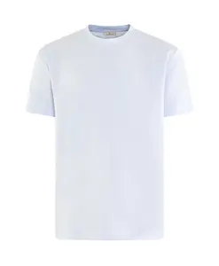 Футболка Interlock supima синяя Valenza, синий