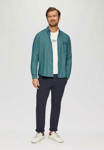 Рубашка REGULAR KRAGEN s.Oliver, бирюзовый