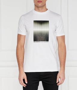 Футболка мужская Karl Lagerfeld с принтом, белый