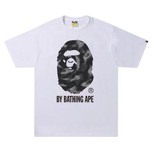 Футболка BAPE Stroke Camo By Bathing Ape T-Shirt White/Black, белый