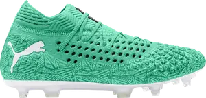 Бутсы Puma Future 4.1 Limited Edition FG AG Winterized Pack, зеленый