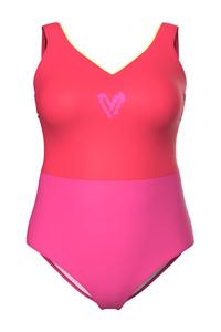 Купальный бралетт Ulla Popken, Fuchsia/Raspberry