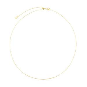 Колье Tous Fine-Rope Measuring 45 cm Chain, золото