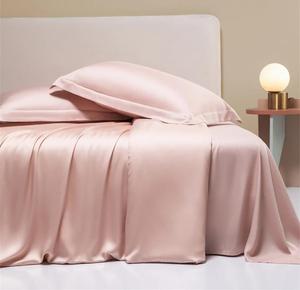 FULBHPRINT Комплект постельного белья из шелка FULBHPRINT дышащий гладкий Pnnrk