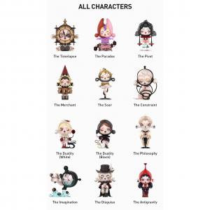 Бокс с полным набором Pop Mart Skullpanda Image of Reality Series - 12 штук