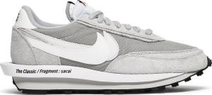 Кроссовки Nike Fragment Design x sacai x LDV Waffle 'Light Smoke Grey', серый