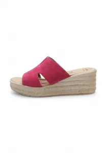 Мюли на каблуках Bata, Fucsia