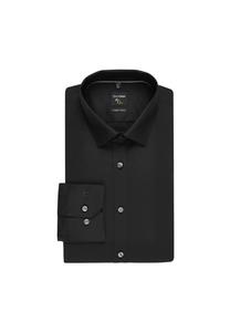 Нет. Рубашка Six деловая, тонкая, мужская OLYMP, черный