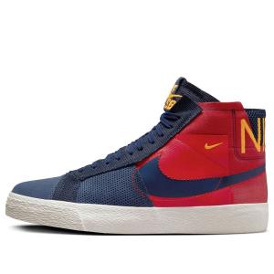 Кроссовки sb zoom blazer mid 'deconstructed barcelona' Nike, красный