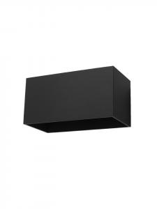 Настенный светильник GEO MAXI в черном алюминиевом корпусе, прямоугольной формы, современный, светодиодный, 2xG9, красивые лампы