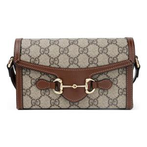 Сумка horsebit 1955 mini 'caramel' Gucci, коричневый