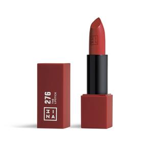 Помада для губ the lipstick 3Ina, nr. 276 - dusty red, вес 4.5 гр.