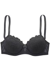 LASCANA Push-up Bra в черном цвете