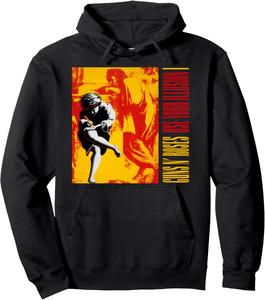 Худи Guns N Roses Your Illusion I, черное Guns N' Roses