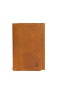 Кожаный кошелек Trifold 'Columbia' PRIMEHIDE, желтый