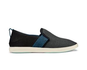 Женские кроссовки Hale'iwa черного/бирюзового цвета OluKai