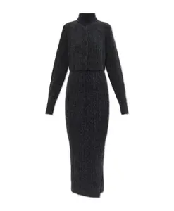 Платье-Макси Sabine 2-в-1 Allsaints, серый