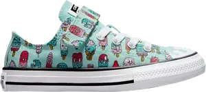 Кроссовки Converse Chuck Taylor All Star Low Easy-On PS Sweet Scoops, синий