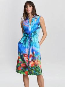 Платье-рубашка Everly с принтом Poppy Gina Bacconi, Multi