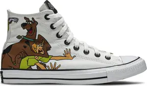 Кроссовки Converse Scooby-Doo x Chuck Taylor All Star High The Gang and Villains, белый