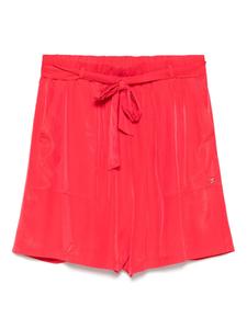 Шорты с логотипом LIU JO, красный