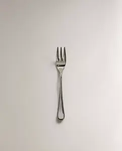 Вилка Zara Home Shiny Steel Fish, стальной серый