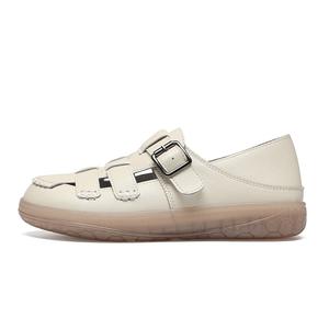 ZHR Повседневные туфли 3 см, женские, бежевые