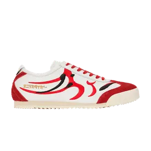 Кроссовки Onitsuka Tiger Wmns Mexico 66 Deluxe Kumadori - White Classic Red, белый