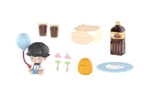 Миниатюрный игровой набор Pop Mart DIMOO Go On An Outing Together Refreshment Moment (упаковано в пакет)