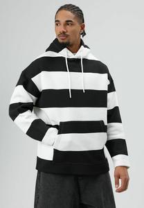 Худи zibi London STRIPED, Black/Ecru/Black