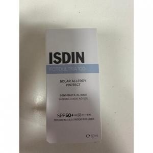 ISDIN FotoUltra Solar Allergy Fusion Fluid SPF 50+ Солнцезащитный крем Очень высокая защита для кожи, склонной к солнечной аллергии
