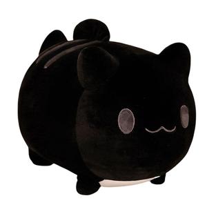 Плюшевая кукла мультяшный русалочный котенок высота 20см/25см Click, черный