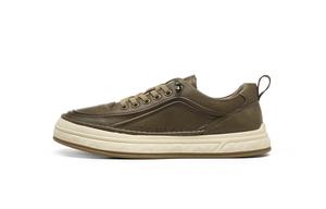 HLA Коричневые мужские скейтерские кеды лоу-топ, цвет Brown