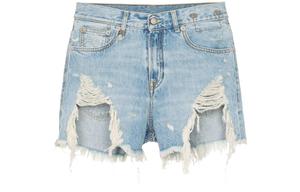 R13 Джинсовые шорты женские голубые