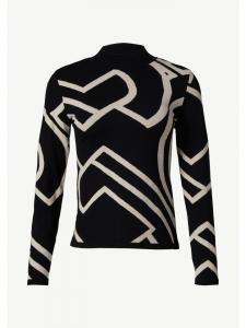 Comma Вязаный свитер 99X9_черный