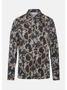 Comma Блузка 98A1 темно-серого цвета