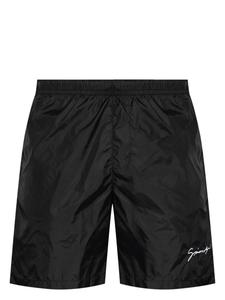 Плавки-шорты с вышитым логотипом Givenchy, черный