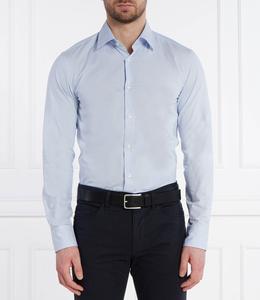 Рубашка BOSS BLACK H-HANK-kent-C1-214 Slim Fit, небесно-голубой