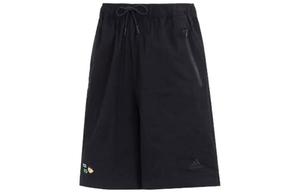 X SEEBIN Co-branded SS23 повседневные шорты мужские черные Adidas, черный