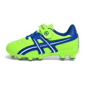 Футбольные бутсы детские, противоскользящие, с защитой от ударов, легкие, амортизирующие, с поддержкой баланса, низкие CAMKIDS, белый/красный