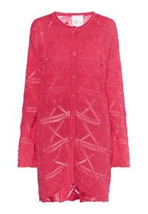 Вязаный кардиган IZIA Knit Cardigan Lomasi, розовый