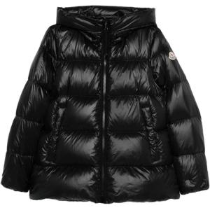 Утепленная куртка с капюшоном Moncler, черный