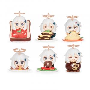 Paimon Cuisine, коробка с яйцами мистери бокс один мистери бокс/полная коробка 6 шт GenShin, Single Mystery Box (Random Pick)