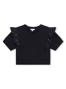 Chloé Kids футболка с оборками, синий