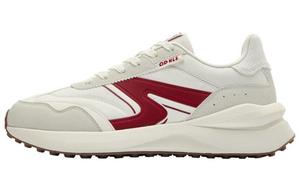 Кроссовки White 2.0 женские с низким верхом, белые/красные Qiaodan